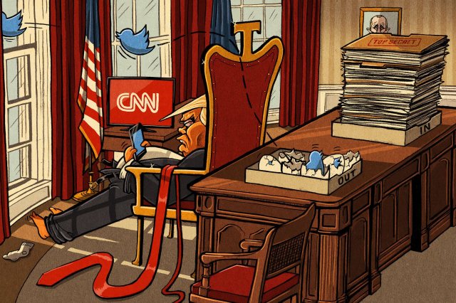 Donald Trump isn’t the only person who consumes too much news