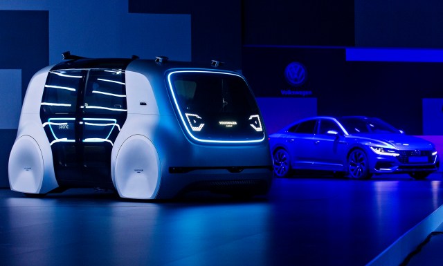 Meet the Volkswagen Sedric: He'd be happy to drive you to work. Credit: CTK Photo/Petr Mlch