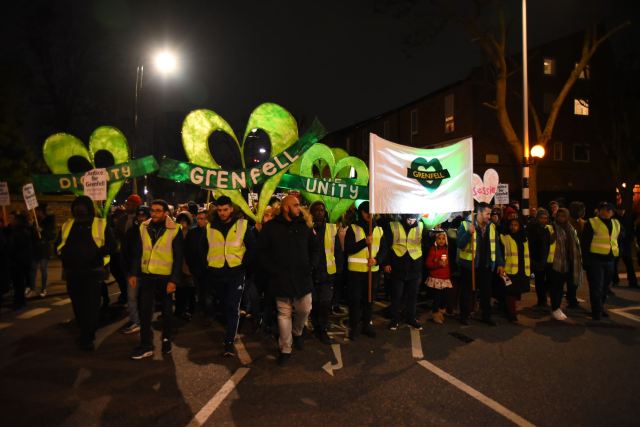 Grenfell’s silent protest sends a loud message