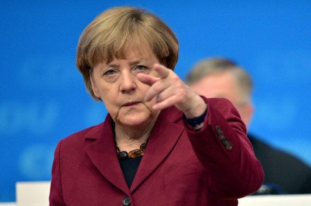 Angela Merkel. Credit:  Thomas Lohnes / Getty