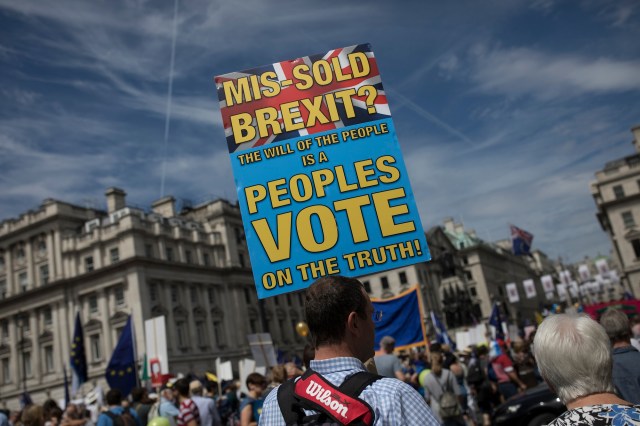 The pointlessness of a ‘People’s Vote’