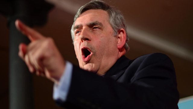 Gordon Brown. Credit: Mark Runnacles/Getty Images