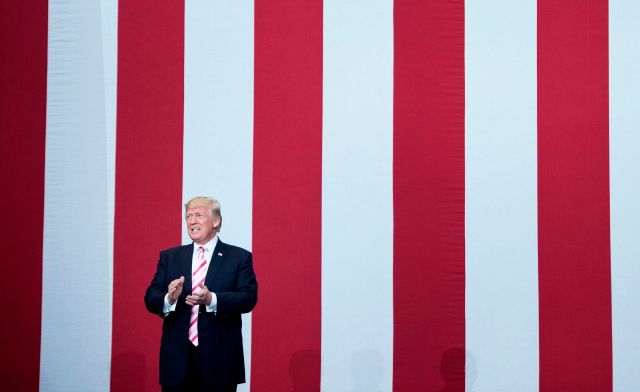 Trump needs to keep the Senate on his side. Credit: BRENDAN SMIALOWSKI/AFP/Getty Images