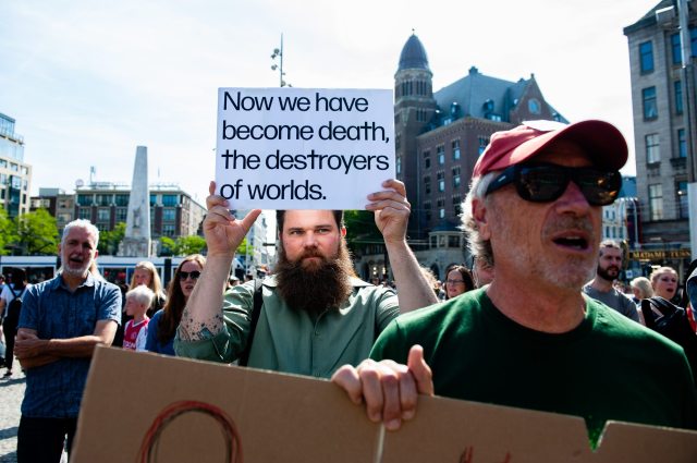 Extinction Rebellion group activists. Credit: Ana Fernandez/SOPA Images/LightRocket via Getty