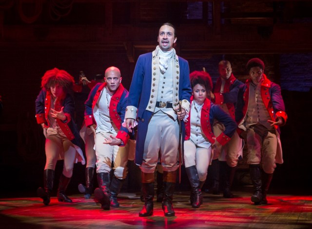 Lin-Manuel Miranda as Alexander Hamilton. Credit: Sara Krulwich/The New York Times