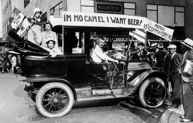 Not everyone was pleased with the Prohibition experiment Photo: Archive Photos/Getty Images