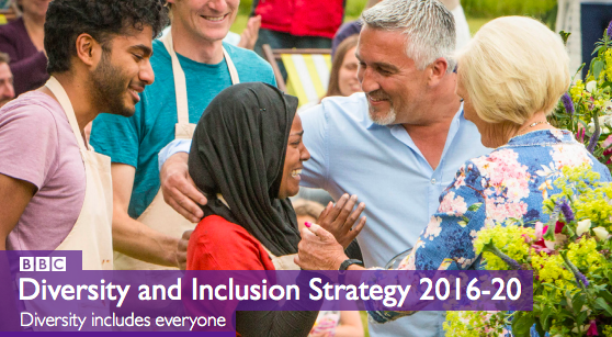 The BBC wants to 'include everyone whatever their background', but this prompted comment from conservative quarters