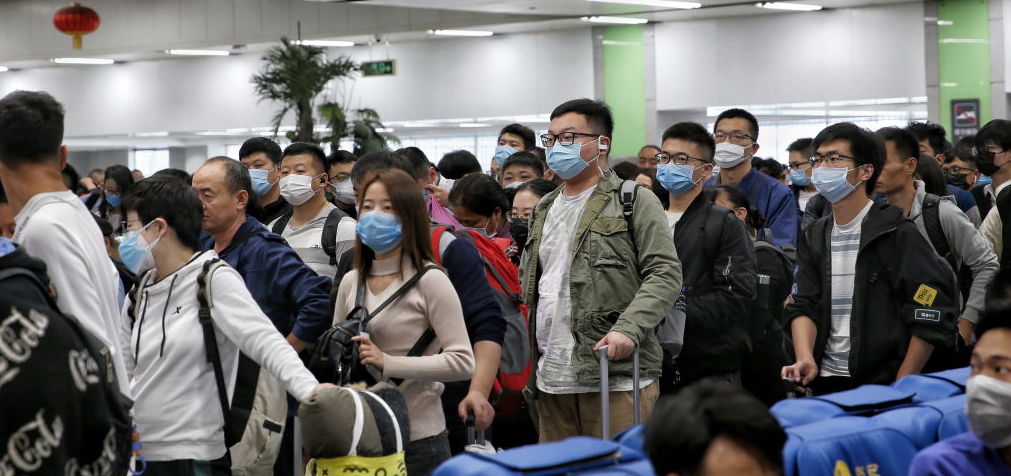 Chinese scientists have issued travel advice and disease-management recommendations to citizens. Credit: Getty