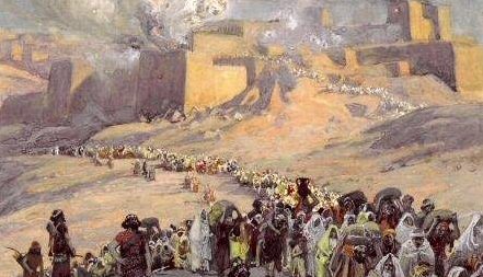 'The flight of the Prisoners' by James Tissot 