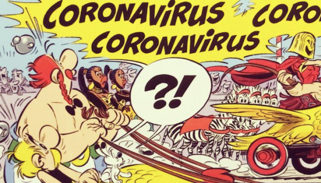 When Asterix took on Covid-19