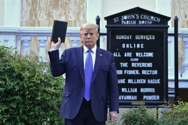 Trump’s biblical power play