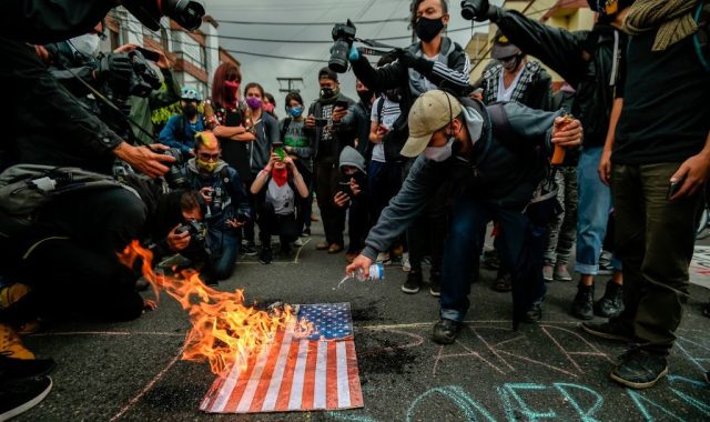 I can't wait until these people are in charge. Photo: JUAN BARRETO/AFP via Getty Images