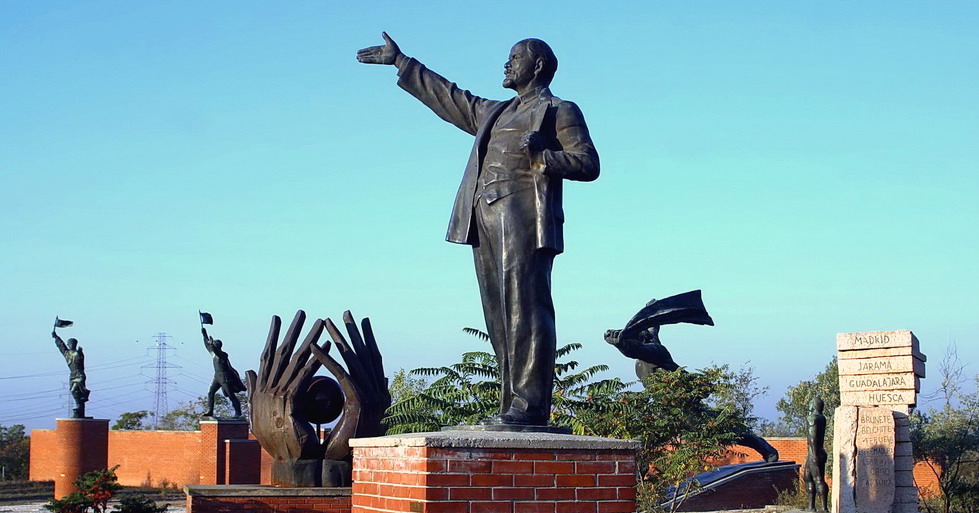 Memento Park, an open-air museum in Budapest, dedicated to Hungary's Communist period
