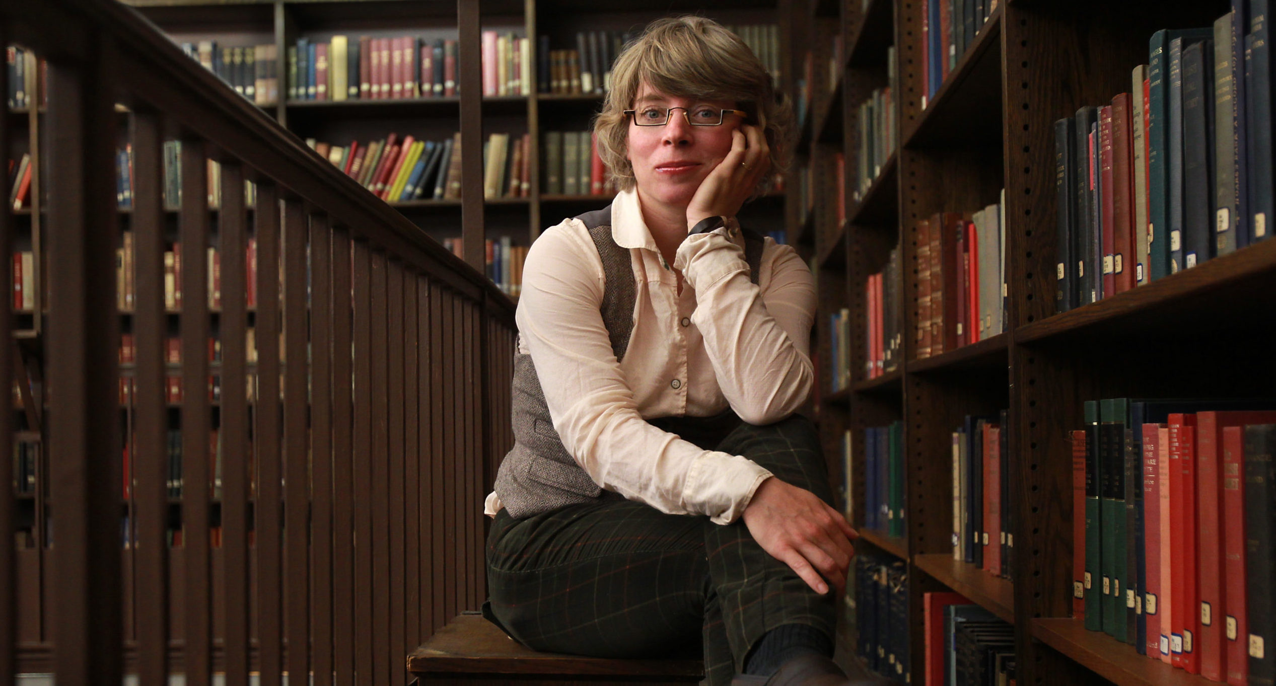 Harvard historian Jill Lepore. Photo by Suzanne Kreiter/The Boston Globe via Getty Images)