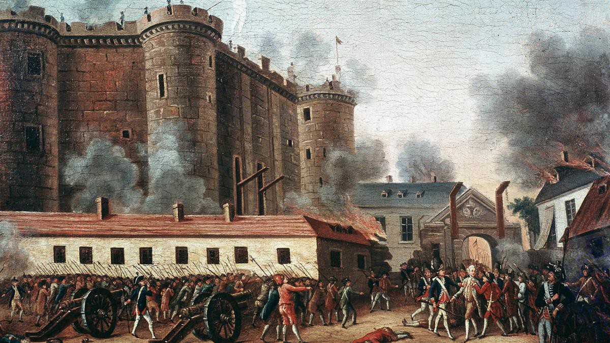 The Storming of the Bastille (1789) by Charbel Torbey