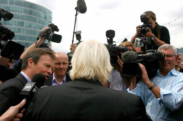 The media made Boris. Credit: CHRIS YOUNG/AFP via Getty Images