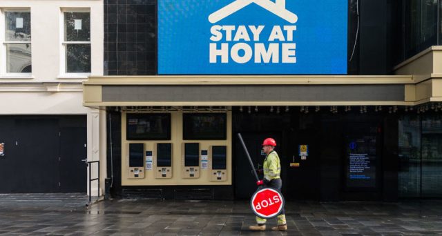 Has the third lockdown made a difference to infection rates? Credit: Wiktor Szymanowicz/Barcroft Media via Getty Images