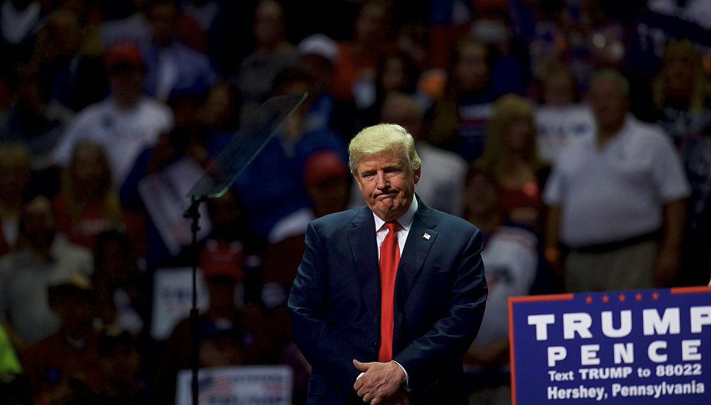 Is Trump being abandoned by his party? (Photo by Mark Makela/Getty Images)