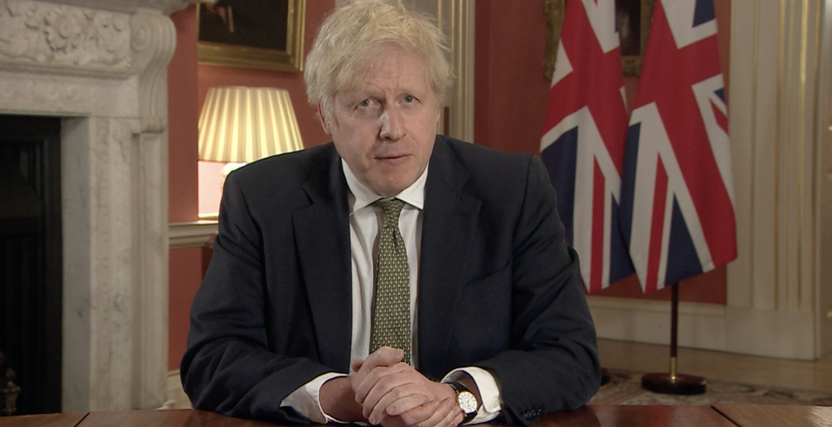 Boris Johnson announced a national lockdown this evening