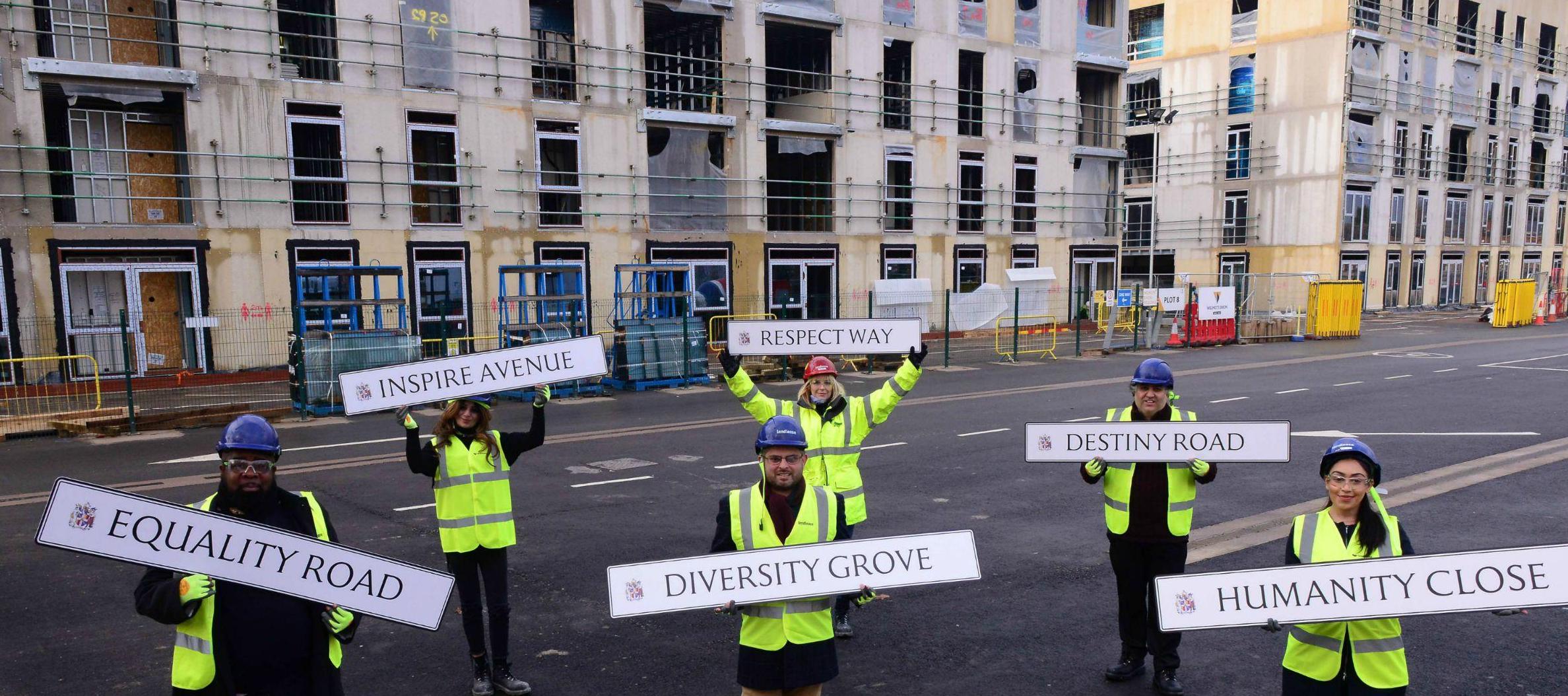 Birmingham City Council's new road names. Credit: BCC