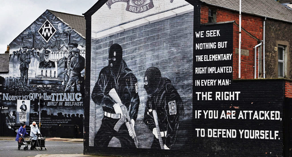 The government has sent a bad signal about what gets things done in Ulster. Credit: Getty