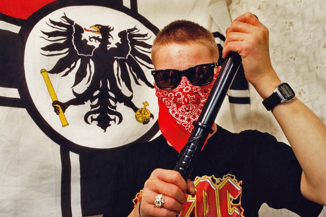 Hate gangs flourished in East Germany after re-unification. Credit: Tom Stoddart/Getty