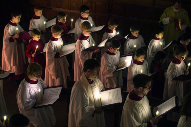 A Candlemas service at Ripon Cathedral in 2018. Credit: OLI SCARFF/AFP via Getty Images