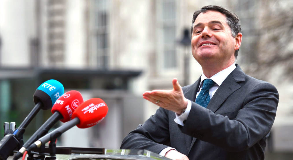 Does Paschal Donohoe really believe what he has written in the Financial Times? Credit: Getty
