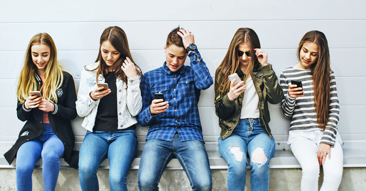 Most girls have grown up with social media and it hasn't affected them too badly