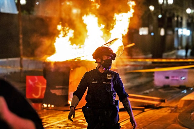 How anarchists captured Portland