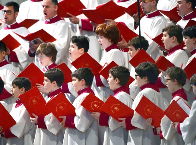 A celebration of Lord's Passion on Good Friday  at St Peter's basilica in Vatican.  Credit: Gabriel Bouys/AFP via Getty