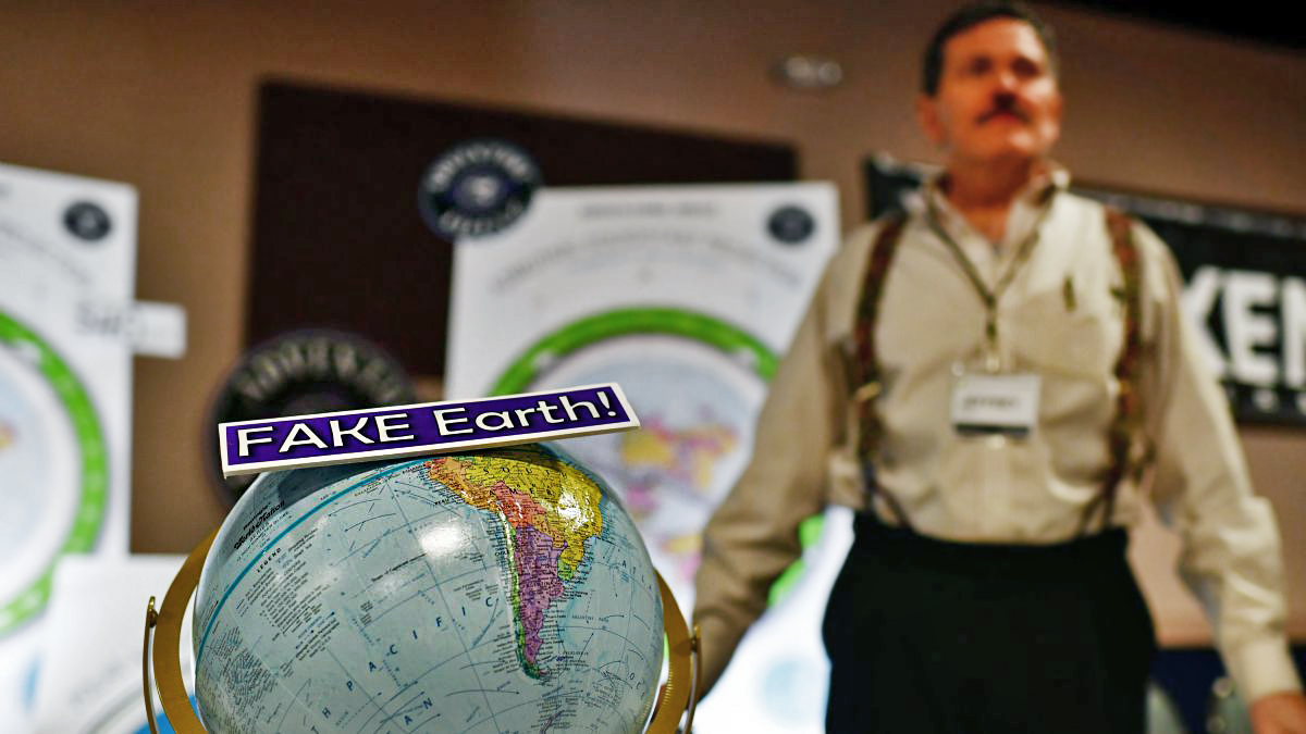 Flat-earth theory isn't hate speech — but should it be platformed?