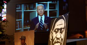 Joe Biden takes a gamble on George Floyd