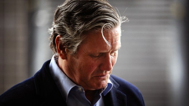 Sadness in his eyes. Photo: Leon Neal/Getty Images