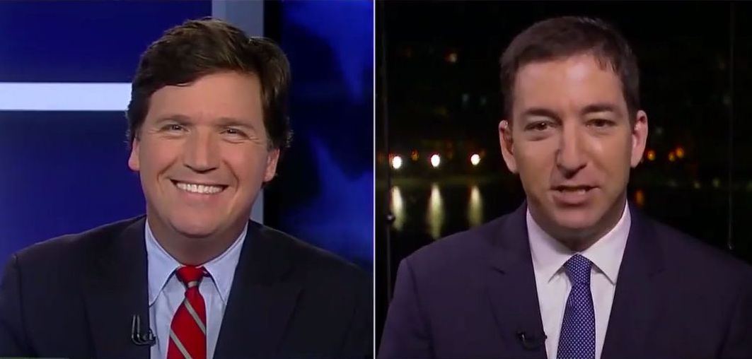 Glenn Greenwald has saddled up with the Right on a number of free speech issues