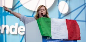 Giorgia Meloni is two steps from power