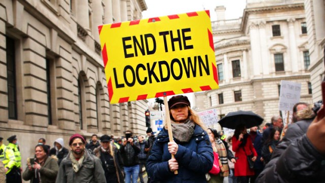 According to the polls, this protestor is an outlier. 