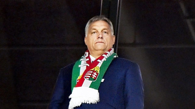Viktor Orbán is football crazy