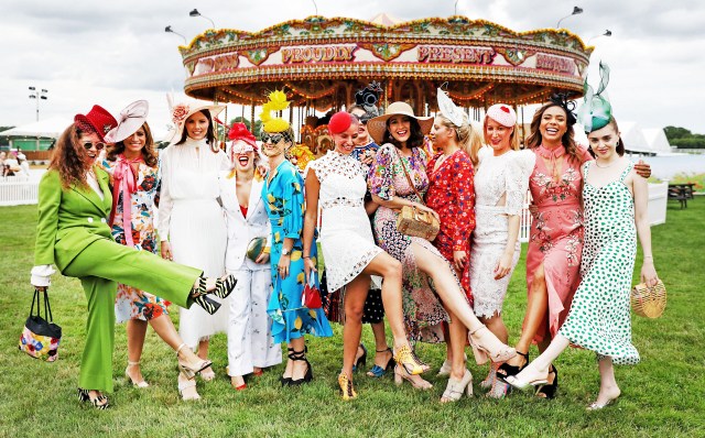 The Village Enclosure at Ascot. (Photo byDave Benett/Getty Images for Ascot Racecourse)