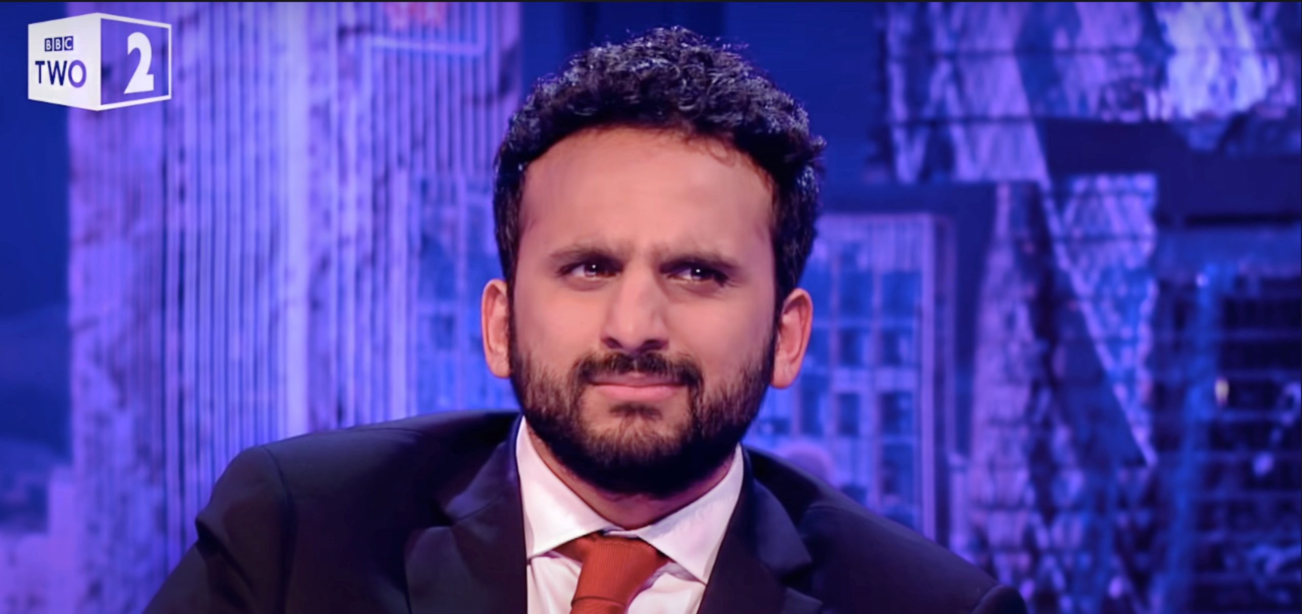 He's frowning because the Prime Minister is a very bad man! Credit: YouTube