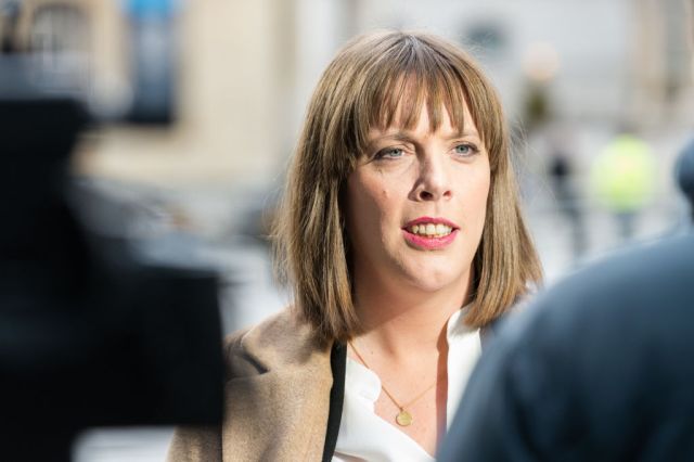 What Jess Phillips hiding? Credit: WIktor Szymanowicz/NurPhoto/Getty