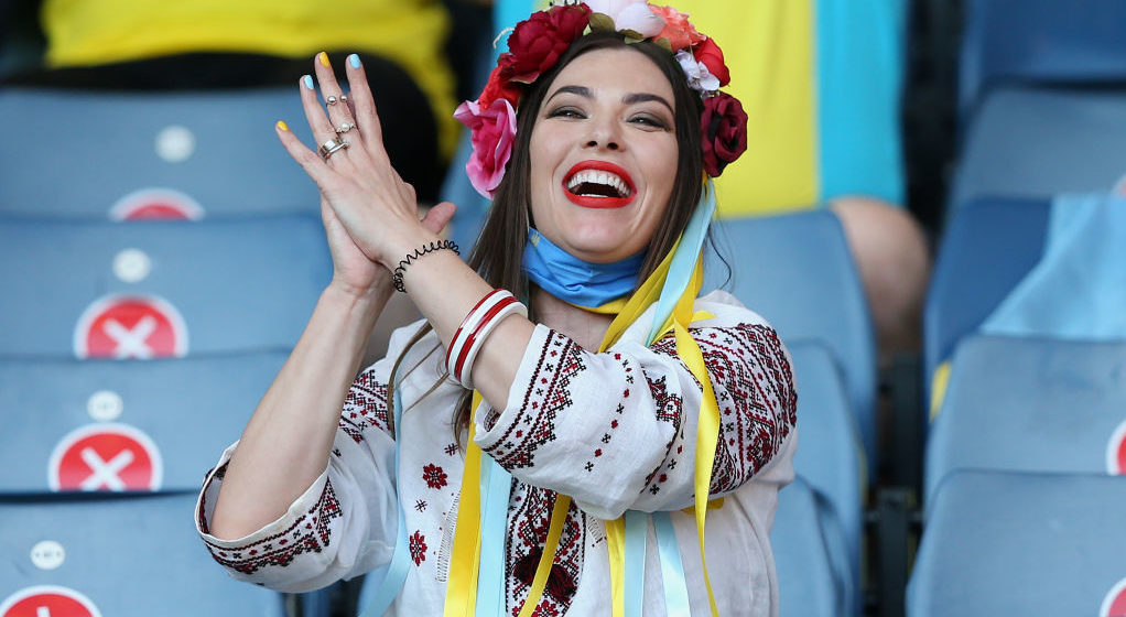 Ukraine fans need this much more than Gareth Southgate does. (Photo by Robert Perry - Pool/Getty Images)