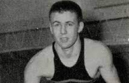 Donald Rumsfeld at Princeton, 1953-4 (credit: The History of Collegiate Wrestling)