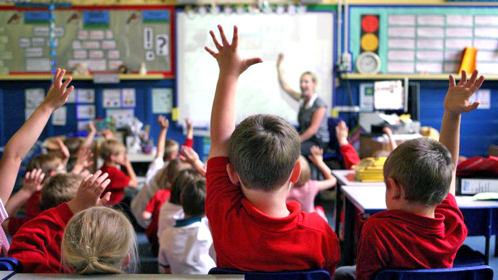 Let's not recruit pupils to a particular worldview at such a young age.