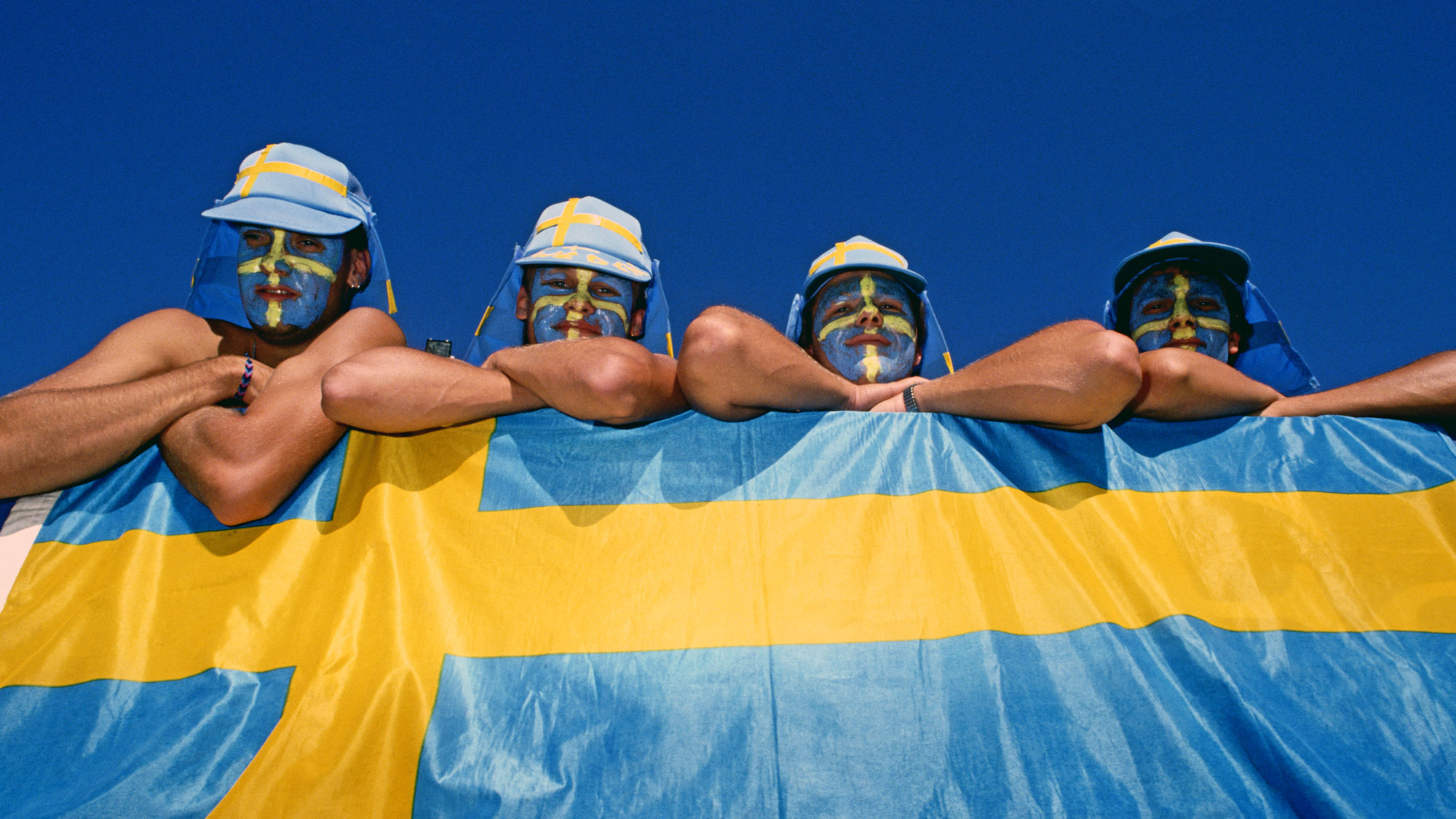 Not a mask in sight. Credit: Getty