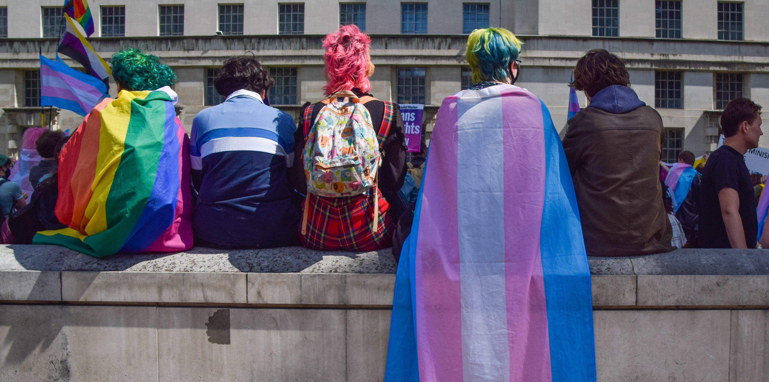 Trans identities were found to be overrepresented among students. Credit: Getty