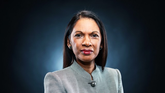 Joan of Arc or Terminator? (Simon Dawson/Bloomberg via Getty Images)