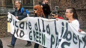 Anger and resignation at Green Pass protests in Italy