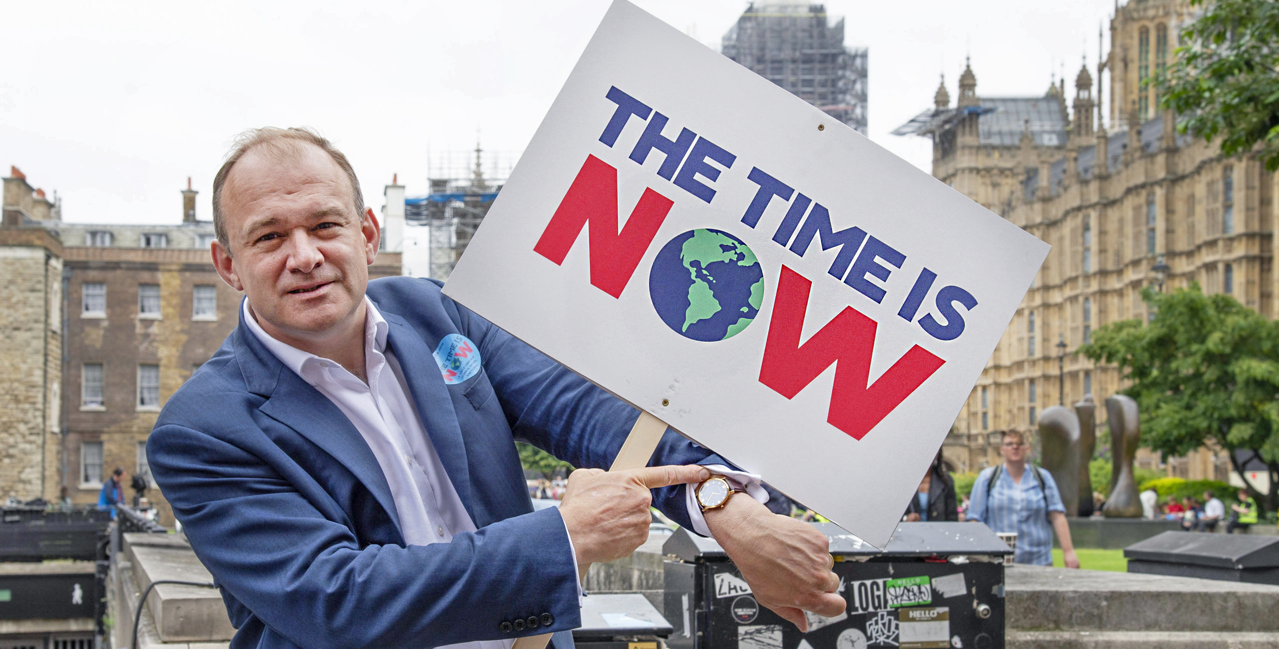 Sir Ed Davey doesn't get how nuclear energy works. Credit: Getty