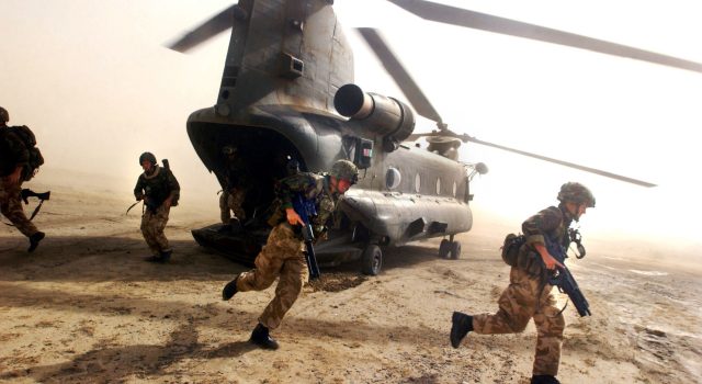 The humiliation of the British Army